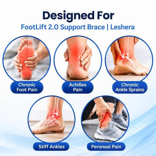 FootLift 2.0 Ondersteunende brace | Leshera