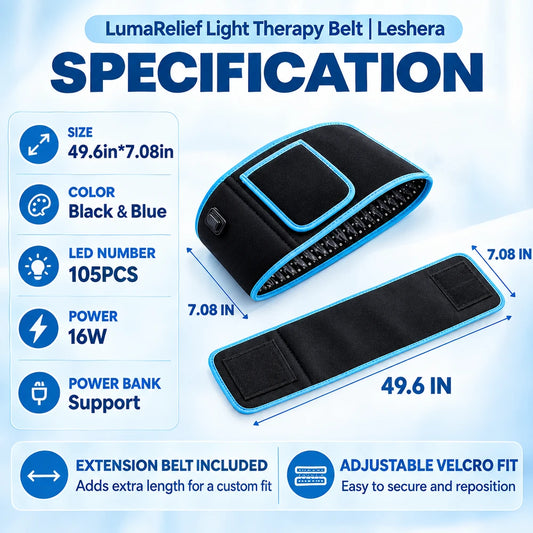 LumaRelief Light Therapy Belt | Leshera