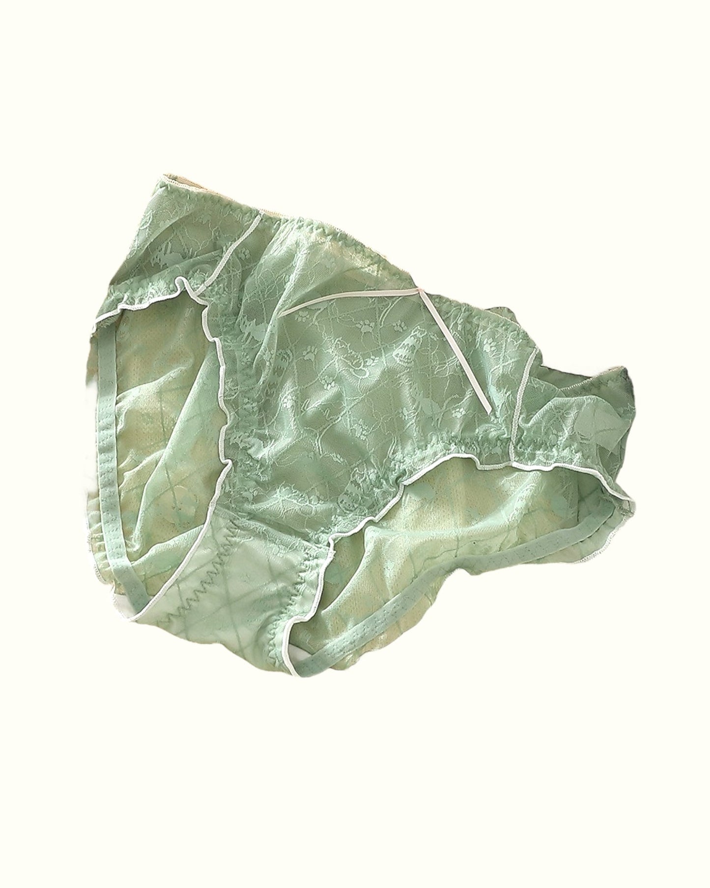 L 3XL size Undies lace coquette panties Floral Sweet Cute Sweet Womenswear Underwear fall underwear Comfort Print-9