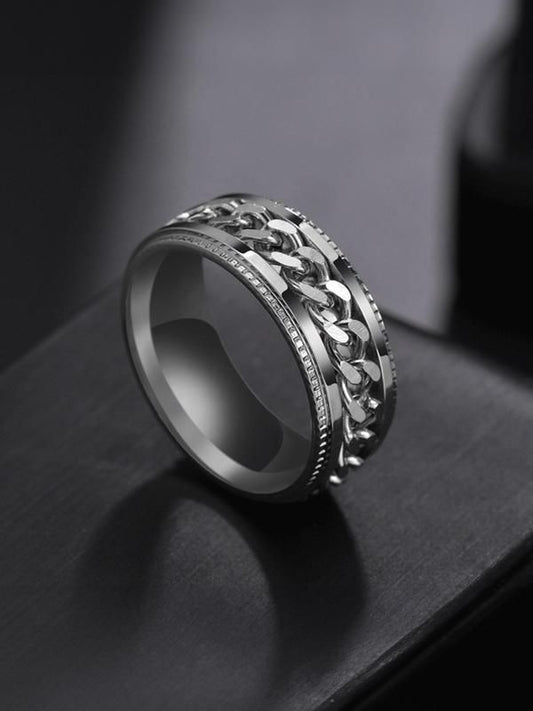 🔥 Leshera™ Color Stainless Steel Spinner Chain Ring