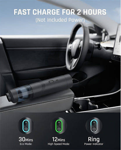 Portable Cordless Car Vacuum 13000Pa/30AW
