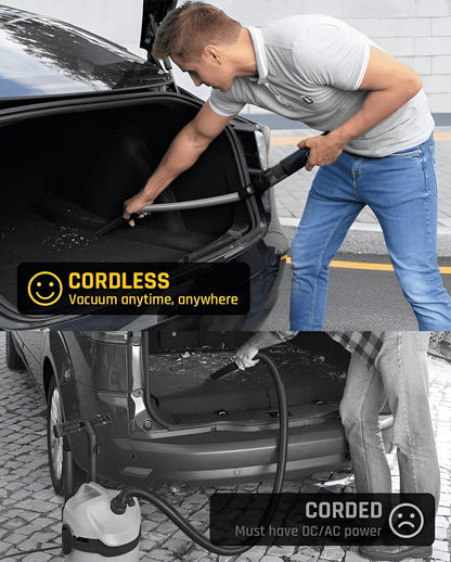 Portable Cordless Car Vacuum 13000Pa/30AW