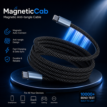 MagneticCab | Magnetic Anti-tangle Cable