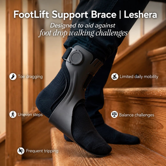 FootLift Ondersteunende Brace | Leshera