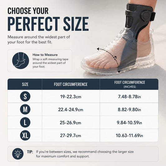 FootLift Ondersteunende Brace | Leshera