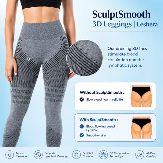 SculptSmooth 3D Legging | Leshera