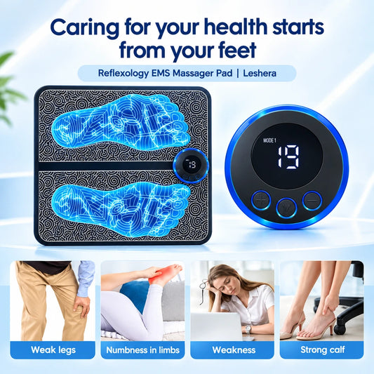 Reflexology EMS Massager Pad | Leshera