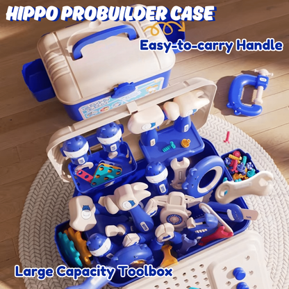 🔧 Hippo Children’s Toolbox Puzzle Assembly Toy Set – Build, Play & Learn!