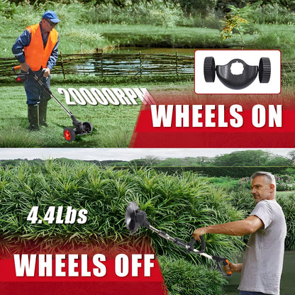 3 In 1 Cordless Grass Trimmer & Weed Wacker