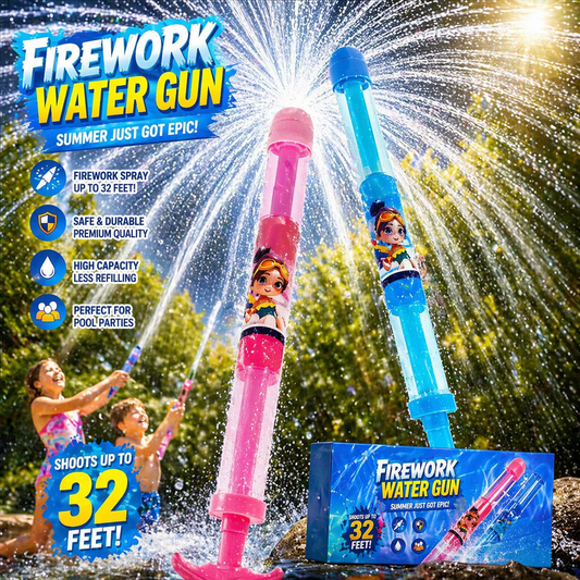 💥  Firework Water Gun | Summer Splash Fun