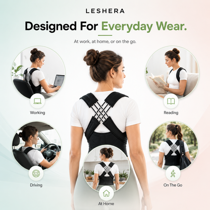 Leshera StandTall™ Adjustable Posture Corrector