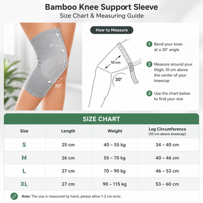 Bamboo Knee Support Sleeve