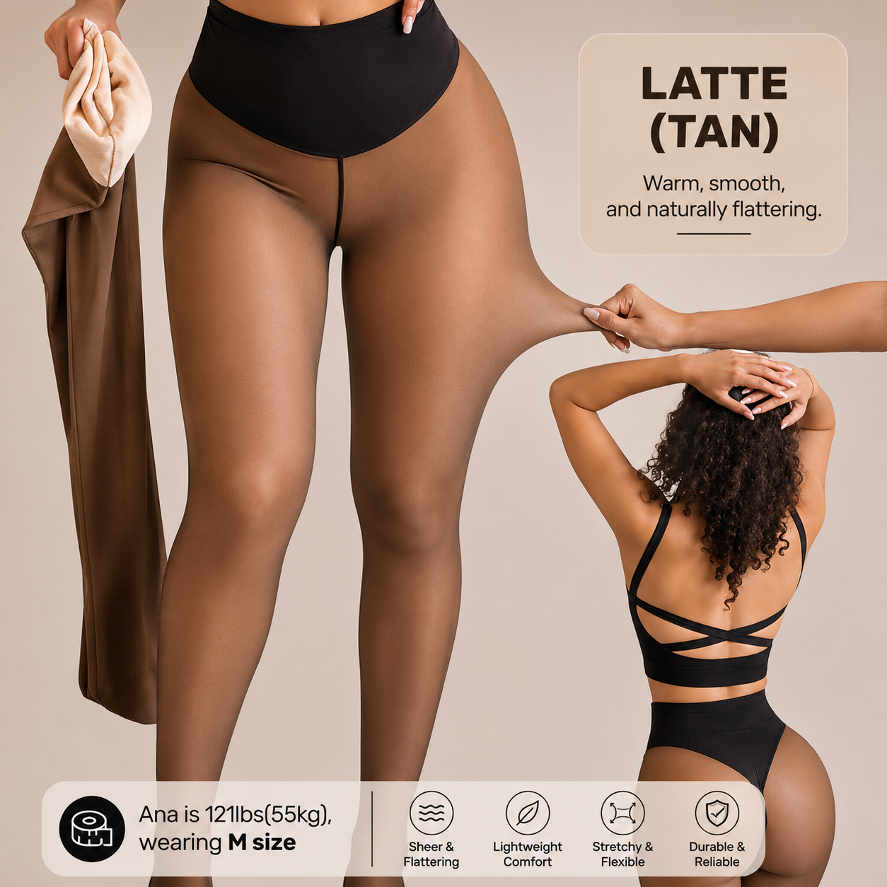 Leshera™ Flattering Seamless Tights