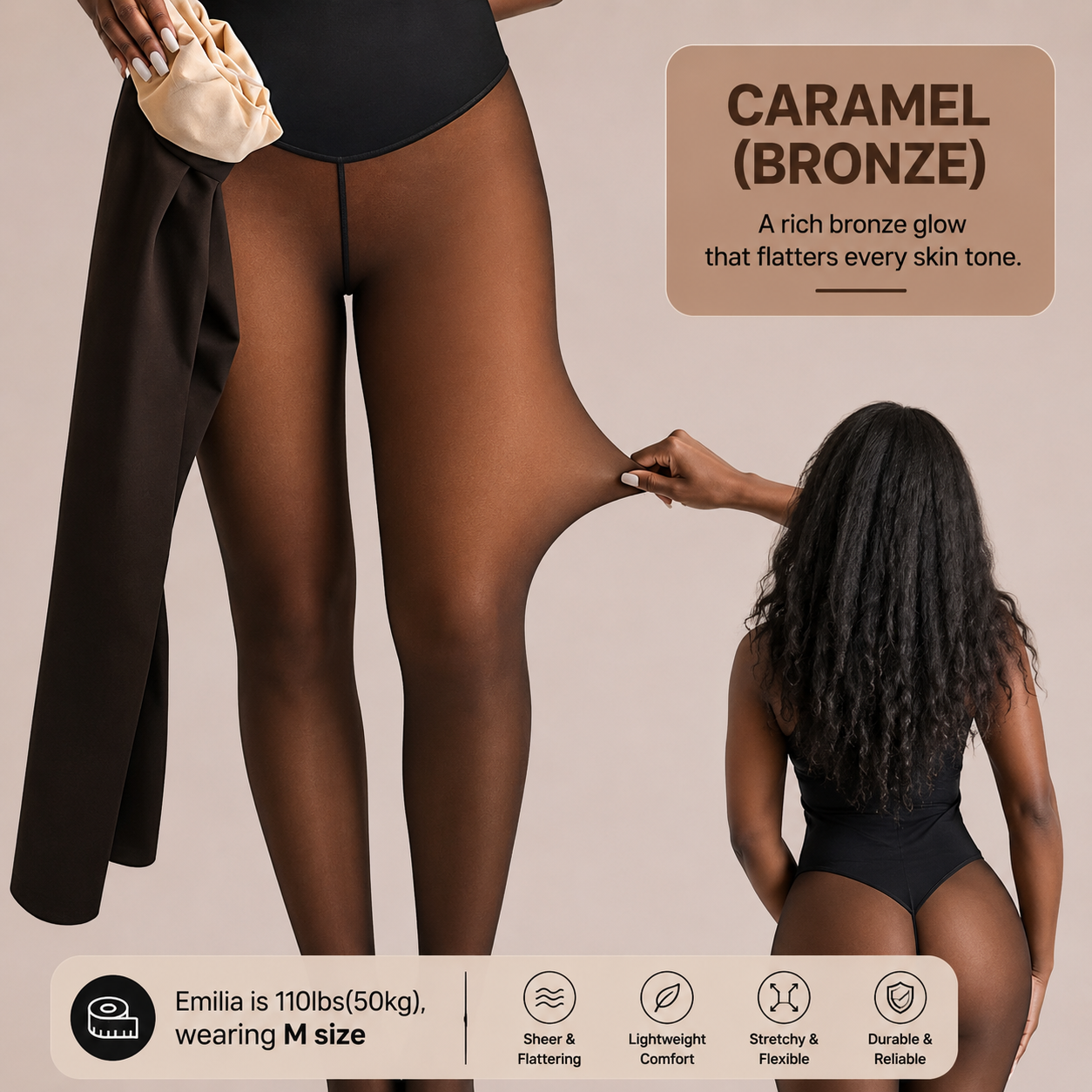 Leshera™ Flattering Seamless Tights