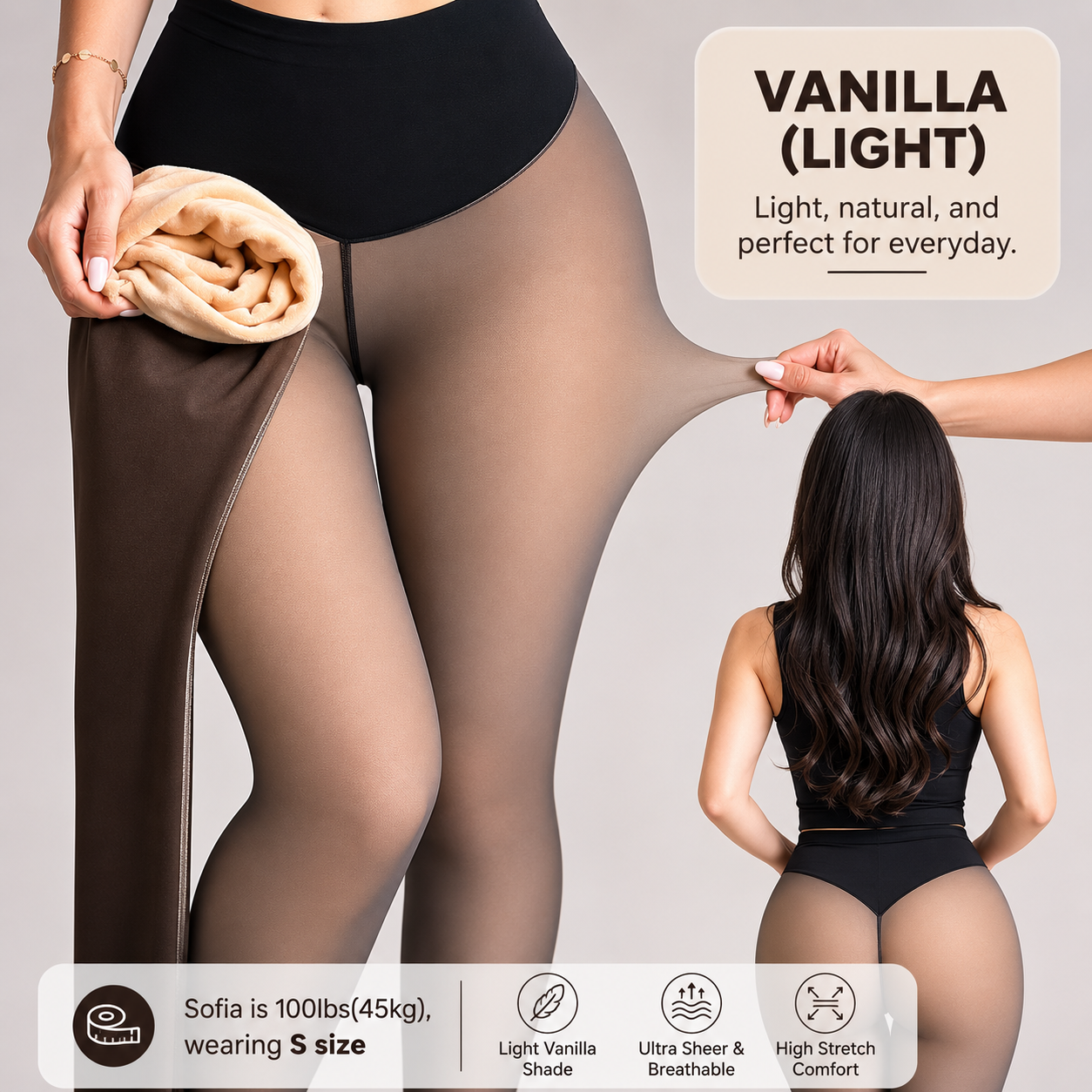 Leshera™ Flattering Seamless Tights
