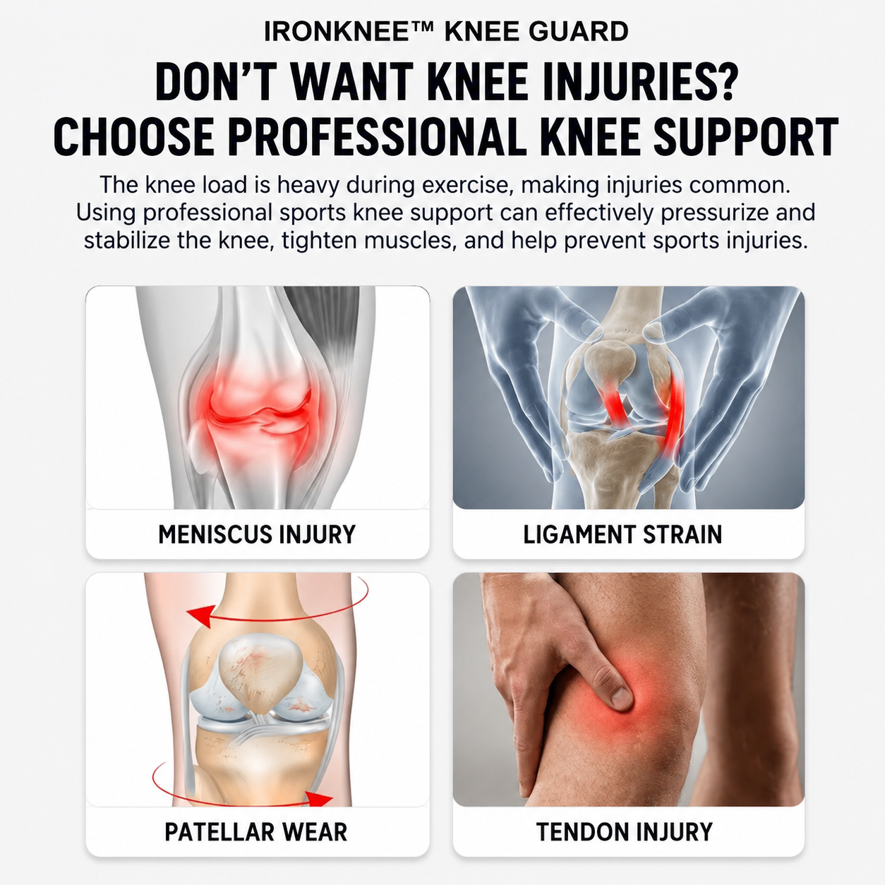 IronKnee™ Knee Guard