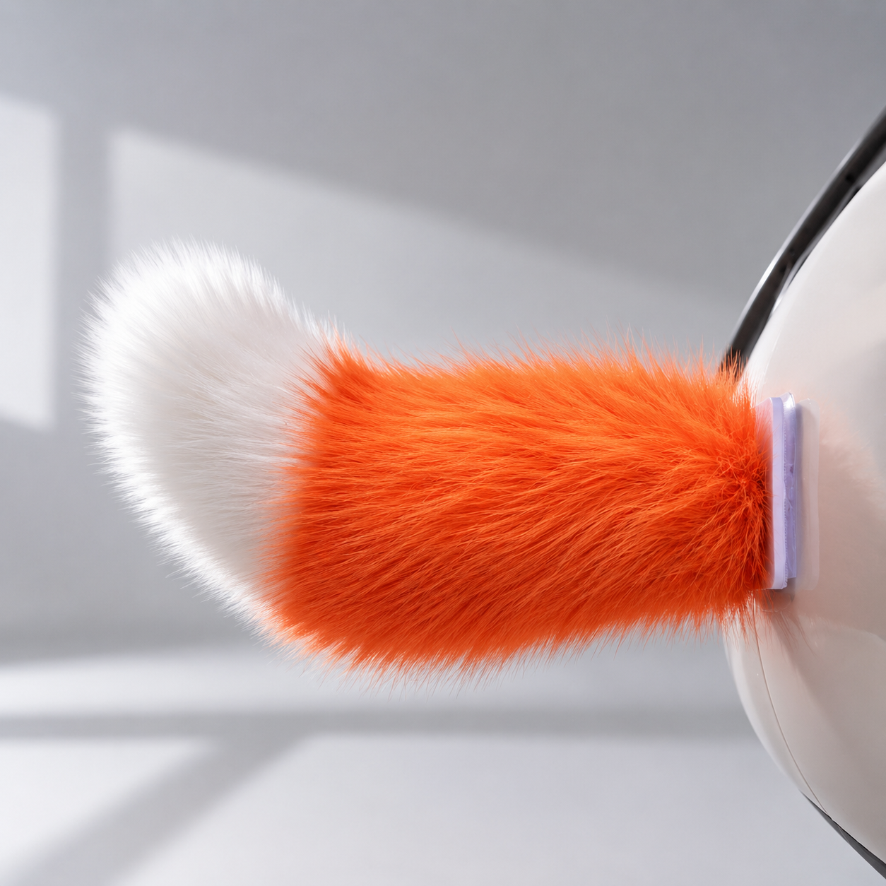Furry Wagging Car Tail Fun