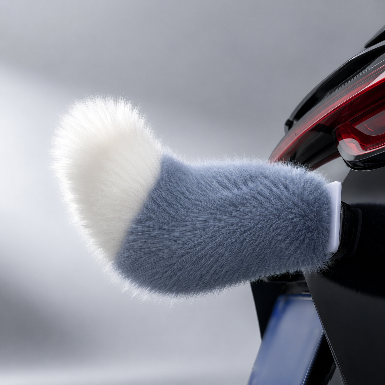 Furry Wagging Car Tail Fun