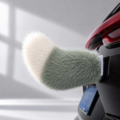 Furry Wagging Car Tail Fun