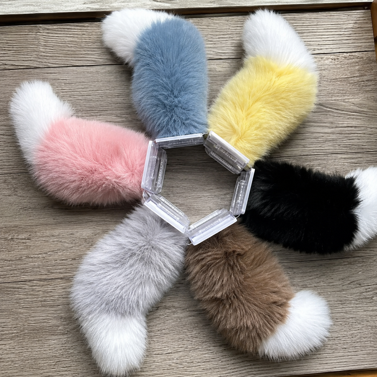Furry Wagging Car Tail Fun