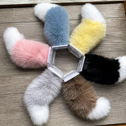 Furry Wagging Car Tail Fun