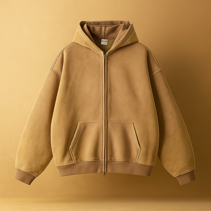 🔥Retro Punk Zip-Up Hoodie🔥 – 🔥Vintage Streetwear Vibes🔥