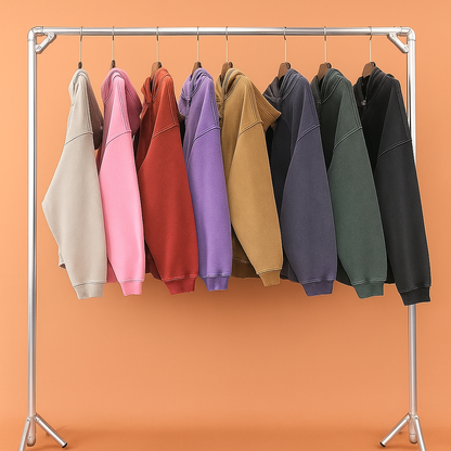 🔥Retro Punk Zip-Up Hoodie🔥 – 🔥Vintage Streetwear Vibes🔥