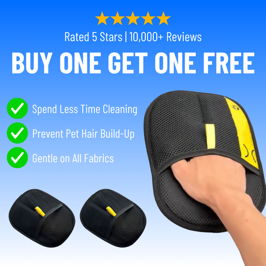 Buy 1 Get 1 Free 🔥 Pawz™ Electrostatic Pet Hair Removal Grooming Gloves