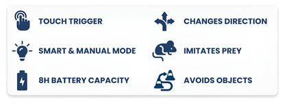 Intelligent Turbo Tail 2.0 Cat Toy – Endless Fun, Zero Boredom!