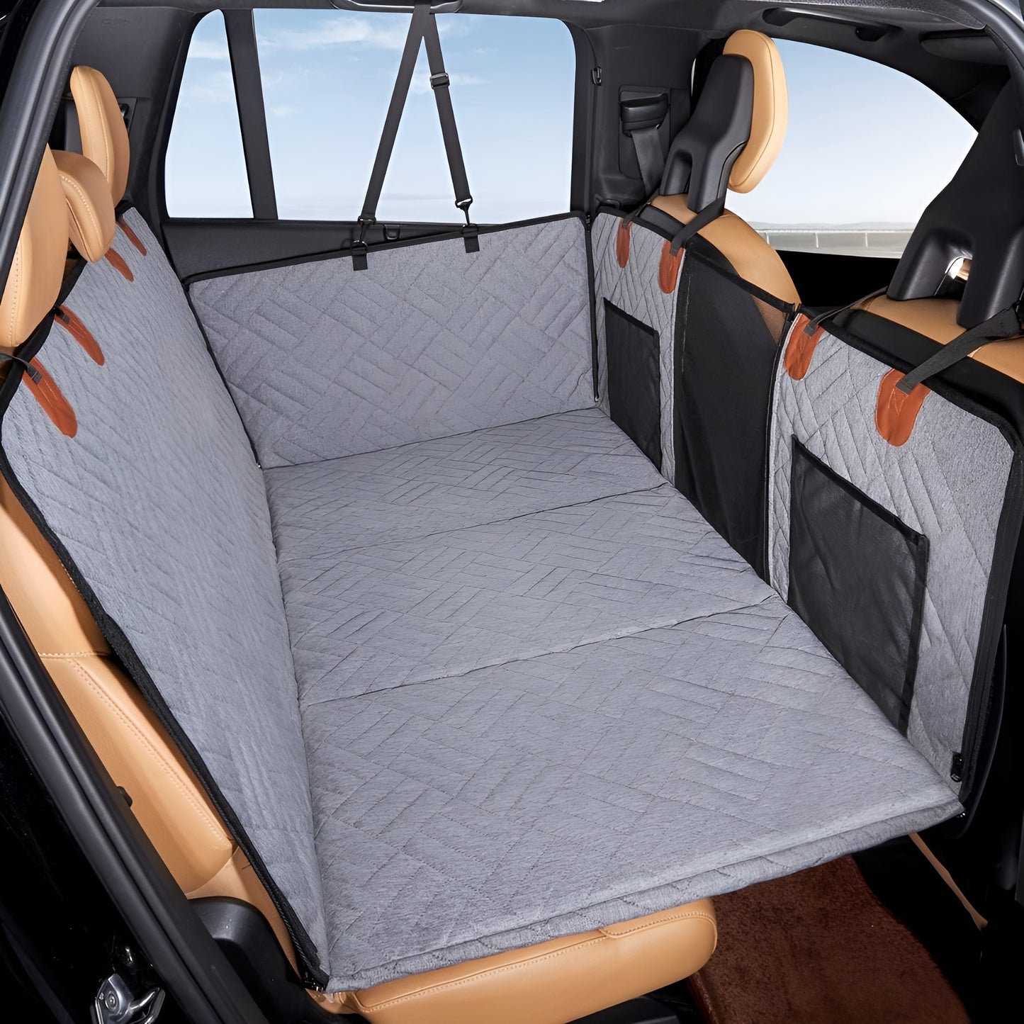 Premium-Heavy Duty Dog Car Seat Protector