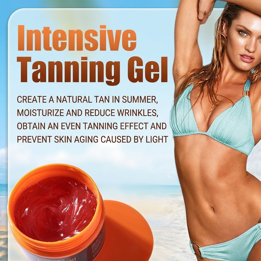 ☀️ BronzeBoost Intensive Tanning Gel 150ML