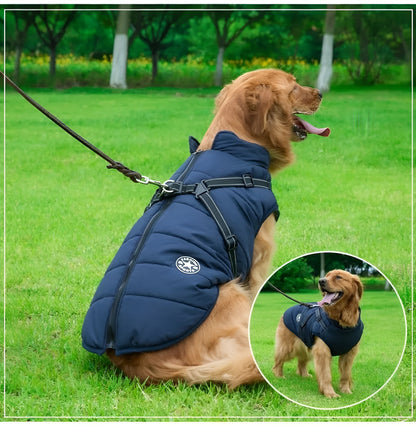 Warm Waterproof Pet Vest – Fall & Winter