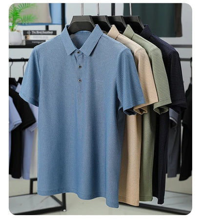 2025 Summer Polo T-Shirt for Men – Cool, Classic, Confident