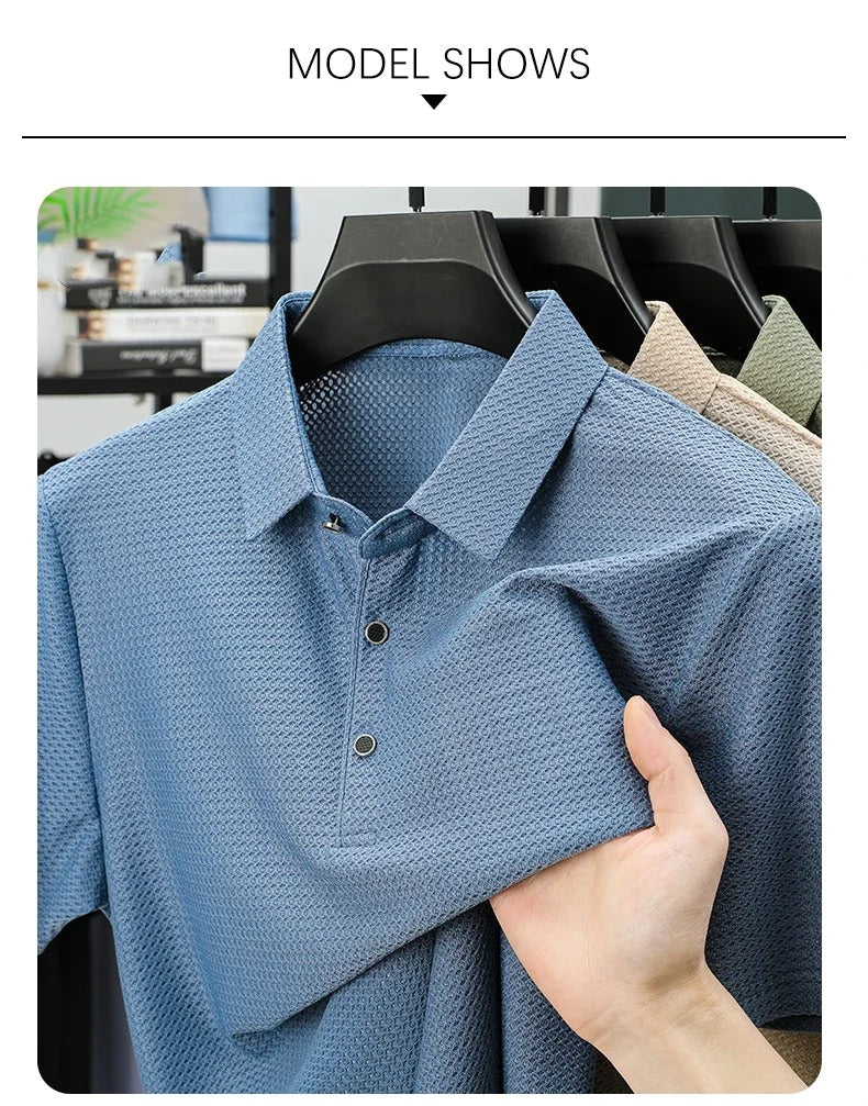 2025 Summer Polo T-Shirt for Men – Cool, Classic, Confident