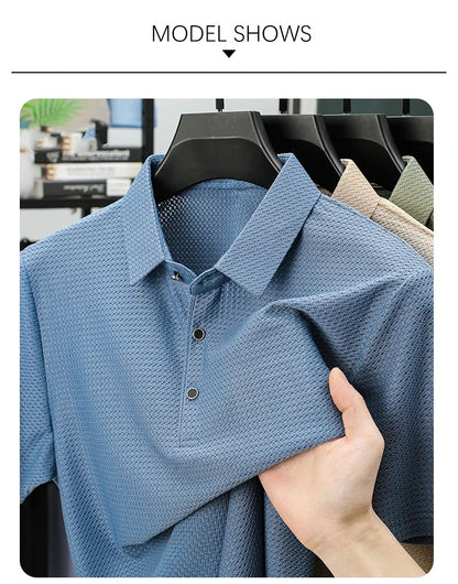 2025 Summer Polo T-Shirt for Men – Cool, Classic, Confident