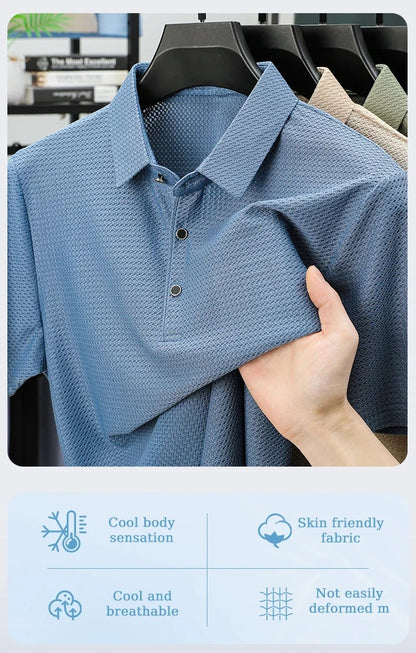 2025 Summer Polo T-Shirt for Men – Cool, Classic, Confident