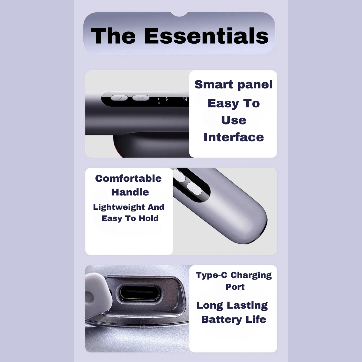 The Leshera™: Red Light Therapy Electric Massage Comb