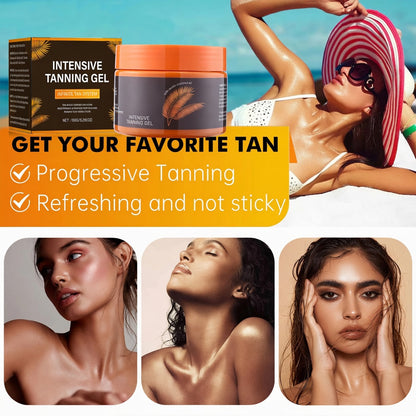 ☀️ BronzeBoost Intensive Tanning Gel 150ML