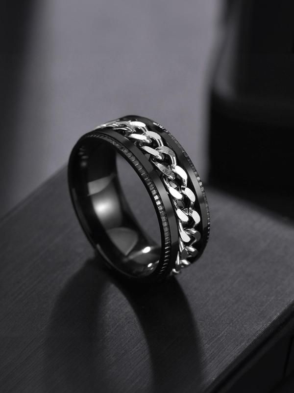 🔥 Leshera™ Color Stainless Steel Spinner Chain Ring
