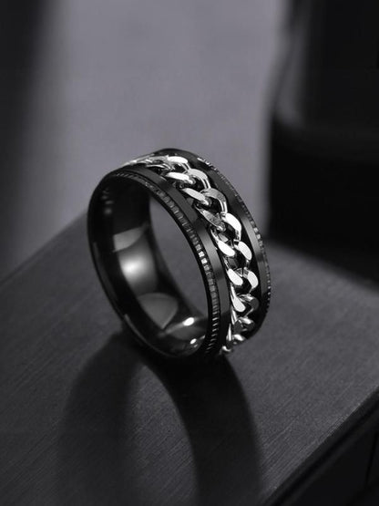 🔥 Leshera™ Color Stainless Steel Spinner Chain Ring