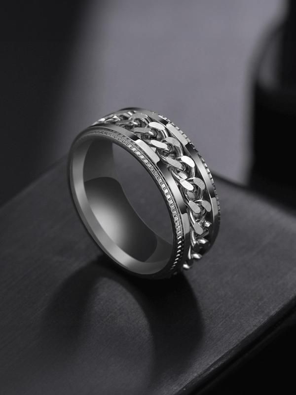 🔥 Leshera™ Color Stainless Steel Spinner Chain Ring