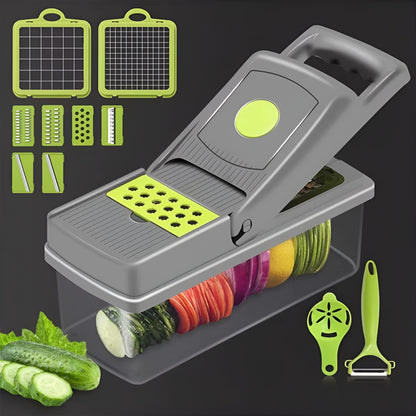 Kitchen Vegetable Chopper 14-in-1