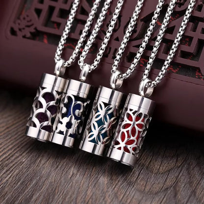 Leshera™ Stainless Steel Aromatherapy Necklace