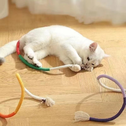 Organic Cotton Chew Rope Toys for Cats