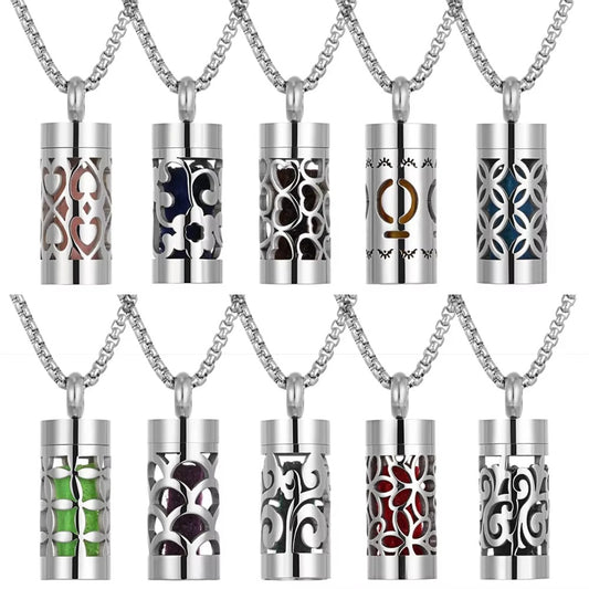 Leshera™ Stainless Steel Aromatherapy Necklace