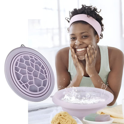 Leshera™ Facial Ice Bath Bowl – Collapsible Ice-Plunge Facial Basin