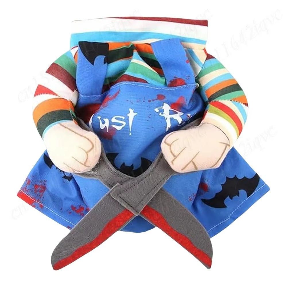 🎃 Spooky & Sweet Halloween Pet Costume – Adorably Haunting Outfit for Cats & Dogs