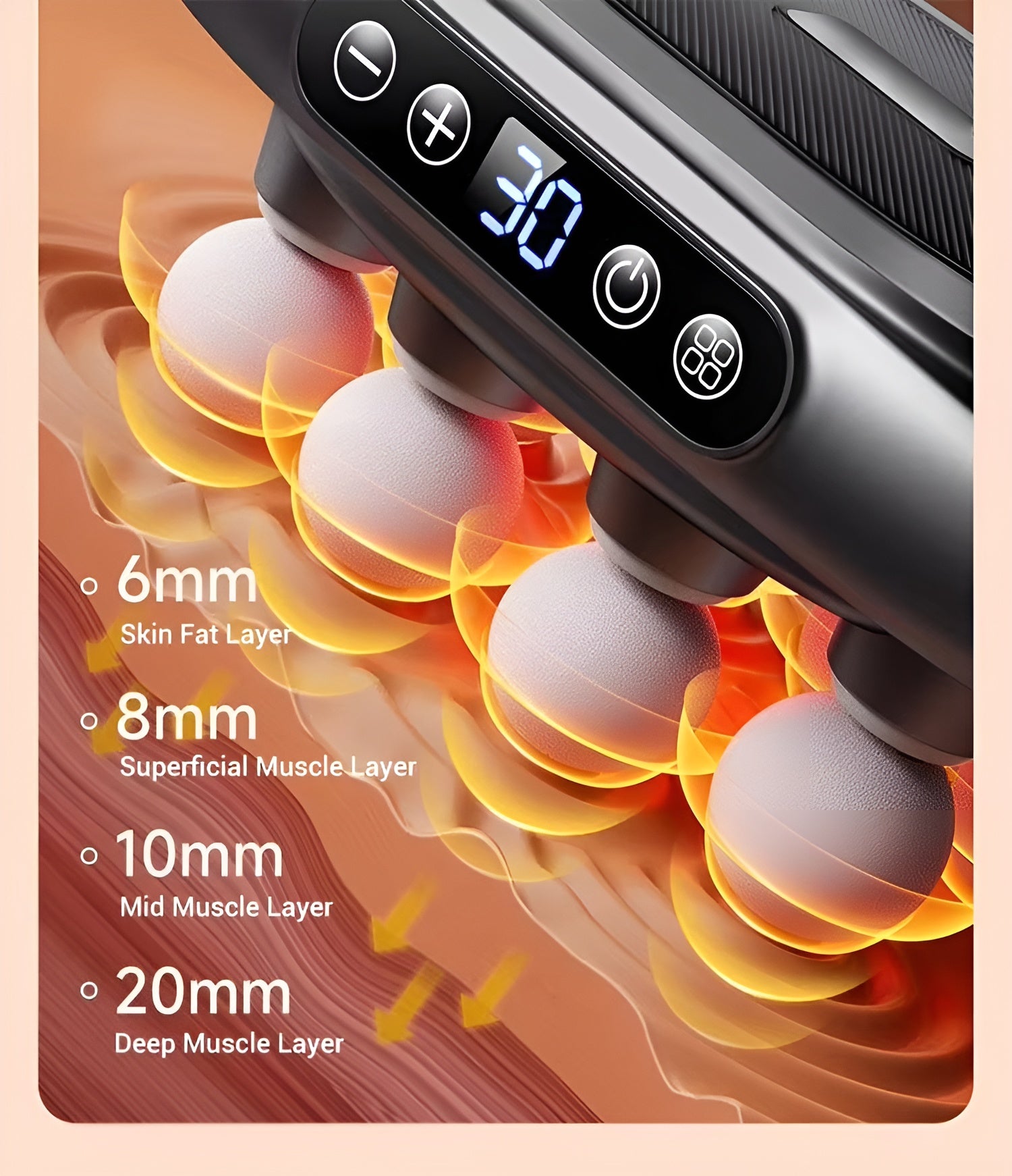 🔥Hot Sale🔥49% Heated 6/8/16-Node Shiatsu Massager