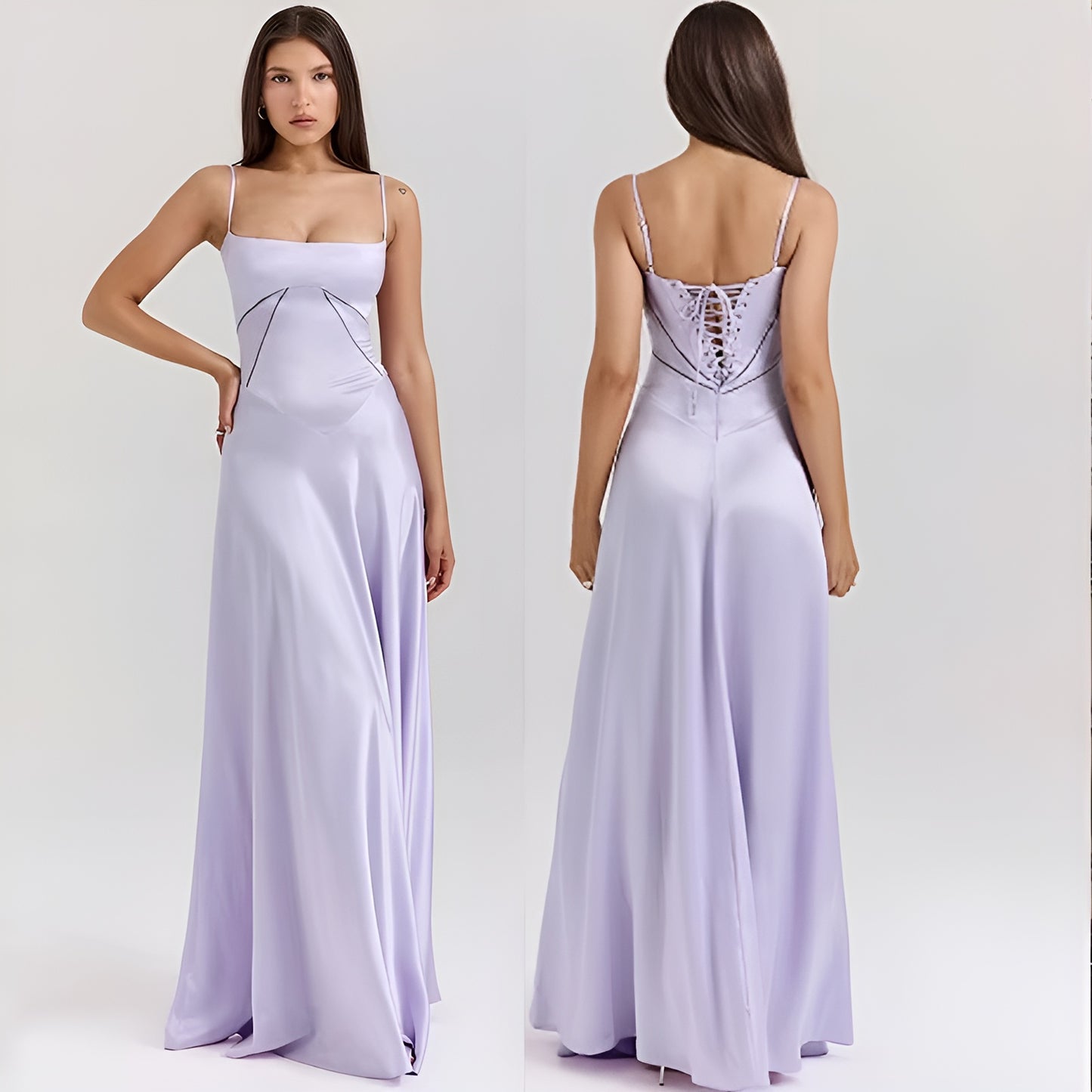 ✨ Leshera™ Backless Goddess Dress