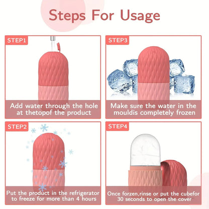 Leshera™ Ice Therapy Face & Eye Roller – Skin Tightening & Glow Enhancer